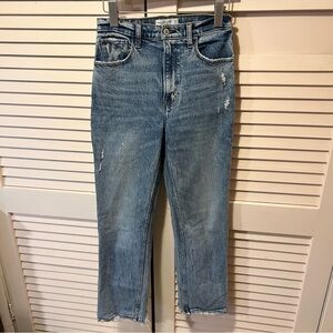 Abercrombie & Fitch 90s Straight Ultra High Rise Jeans Women’s Size 4/27 Short P